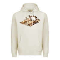 Oatmeal Heather murex snail Premium Hoodie - LillyAllenDesigns