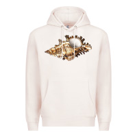 Pale Pink murex snail Premium Hoodie - LillyAllenDesigns