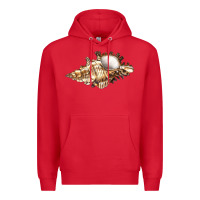 Red murex snail Premium Hoodie - LillyAllenDesigns