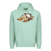 Seafoam murex snail Premium Hoodie - LillyAllenDesigns
