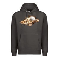 Smoke murex snail Premium Hoodie - LillyAllenDesigns