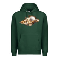 Sports Green murex snail Premium Hoodie - LillyAllenDesigns