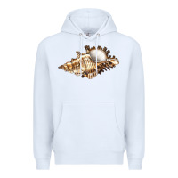 White murex snail Premium Hoodie - LillyAllenDesigns