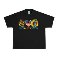 Black Fatih love freedom Urban Heavy Tee - FaDigitalArtStudio