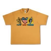 Peanut Butter Fatih love freedom Urban Heavy Tee - FaDigitalArtStudio