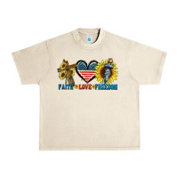 Sandshell Fatih love freedom Urban Heavy Tee - FaDigitalArtStudio
