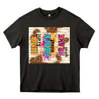 Asphalt kind heart fierce mind brave spirit Heavy Core Tee - TumblerDesignByShophia