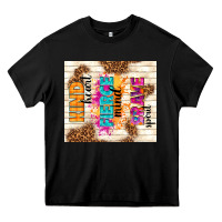 Black kind heart fierce mind brave spirit Heavy Core Tee - TumblerDesignByShophia