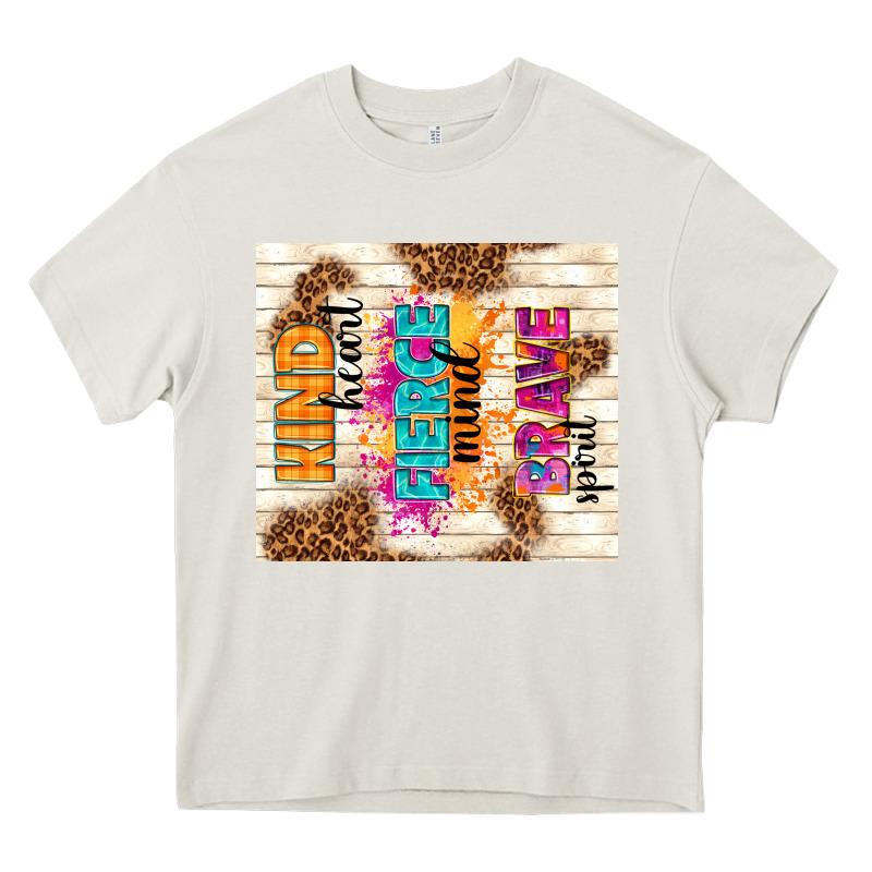 Kind Heart Fierce Mind Brave Spirit Heavy Core Tee by TumblerDesignByShophia | Teevron