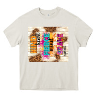 Cream kind heart fierce mind brave spirit Heavy Core Tee - TumblerDesignByShophia