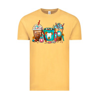 Vintage Mustard Dentist Coffee Cups Vintage Tee - FaDigitalArtStudio