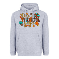 Heather Grey one thankful yaya Heavyweight Hoodie - JahusDesignShop