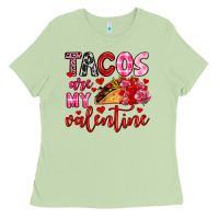 Matcha tacos are my valentine Ladies Tee - OliviaCreatesArt