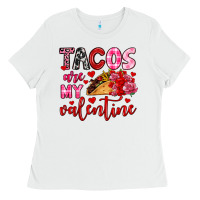 Tacos Are My Valentine Ladies Tee | Teevron