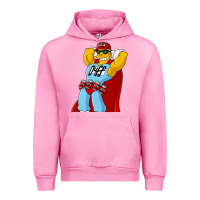 Fuchsia Pink The Simpsons duff beer Urban Hoodie - artisFamous