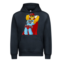 Navy The Simpsons duff beer Urban Hoodie - artisFamous
