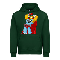 Forest Green The Simpsons duff beer Urban Hoodie - artisFamous