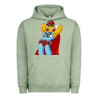 Pigment Oil Green The Simpsons duff beer Urban Hoodie - artisFamous