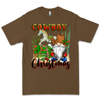 Cacao cowboy christmas gnome Premium Tee - CowGirlArtShop