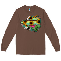 Chestnut Colima State Of Mexico Map Long Sleeve Tee - RanaPortraitStore
