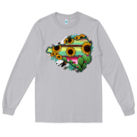 Moon Dust Colima State Of Mexico Map Long Sleeve Tee - RanaPortraitStore