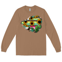 Toasted Coconut Colima State Of Mexico Map Long Sleeve Tee - RanaPortraitStore