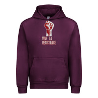 Mauve Wine Stephanie Miller Show Urban Hoodie - artisFamous