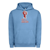 Pigment Pebble Blue Stephanie Miller Show Urban Hoodie - artisFamous