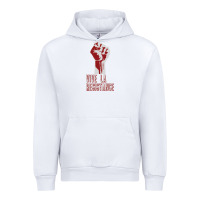 White Stephanie Miller Show Urban Hoodie - artisFamous