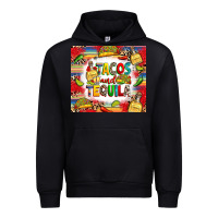 Black tacos and tequila Urban Hoodie - RanaPortraitStore