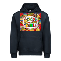 Navy tacos and tequila Urban Hoodie - RanaPortraitStore