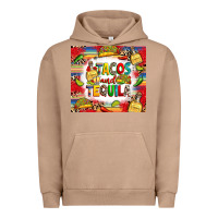 Pigment Burro tacos and tequila Urban Hoodie - RanaPortraitStore