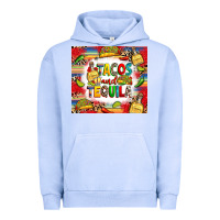 Pigment Grape Ice tacos and tequila Urban Hoodie - RanaPortraitStore