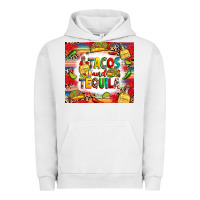 Pigment Lunar Rock tacos and tequila Urban Hoodie - RanaPortraitStore
