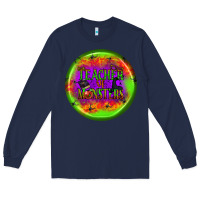 Navy teacher monsters earrings Long Sleeve Tee - BundleAndBundleShop
