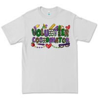 Dove Grey volunteer coordinator mardi gras cowgirl Premium Tee - CowGirlArtShop