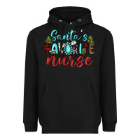 Black santa s favorite nurse Heavyweight Hoodie - JahusDesignShop