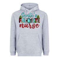 Heather Grey santa s favorite nurse Heavyweight Hoodie - JahusDesignShop