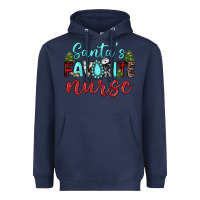Navy santa s favorite nurse Heavyweight Hoodie - JahusDesignShop
