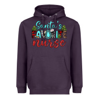 Plum santa s favorite nurse Heavyweight Hoodie - JahusDesignShop