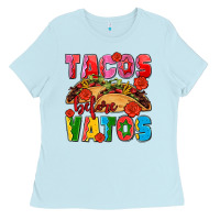 Baby Blue tacos before vatos olivia Ladies Tee - OliviaCreatesArt