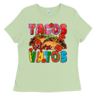 Matcha tacos before vatos olivia Ladies Tee - OliviaCreatesArt