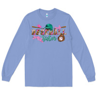 Colony Blue baseball sister Long Sleeve Tee - BundleAndBundleShop