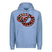 Colony Blue milk snake Premium Hoodie - LillyAllenDesigns