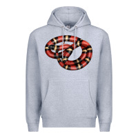 Heather Grey milk snake Premium Hoodie - LillyAllenDesigns