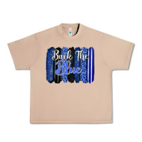 Burro Back the blue brushstrokes Urban Heavy Tee - FaDigitalArtStudio