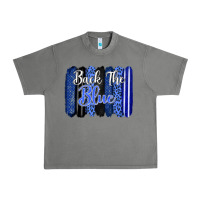 Tornado Back the blue brushstrokes Urban Heavy Tee - FaDigitalArtStudio