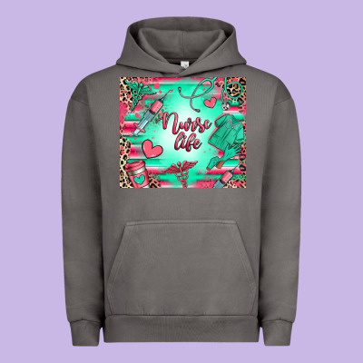 Nurse Life Urban Hoodie Designed By Ranaportraitstore