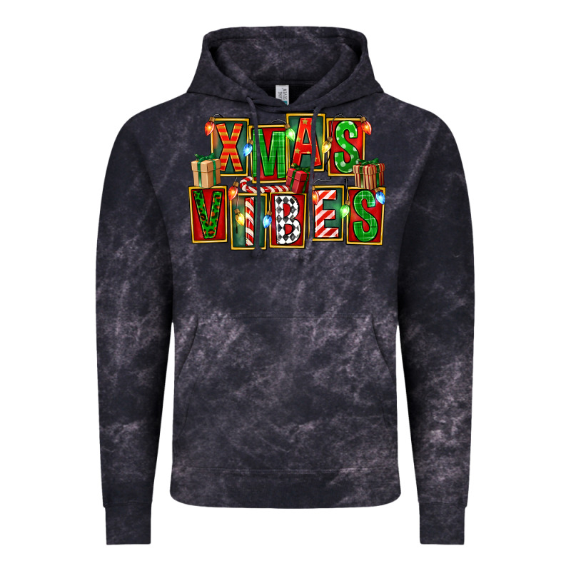 Christmas Xmas Vibes Vintage Hoodie by FaDigitalArtStudio | Teevron