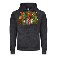 Vintage Black Christmas xmas vibes Vintage Hoodie - FaDigitalArtStudio